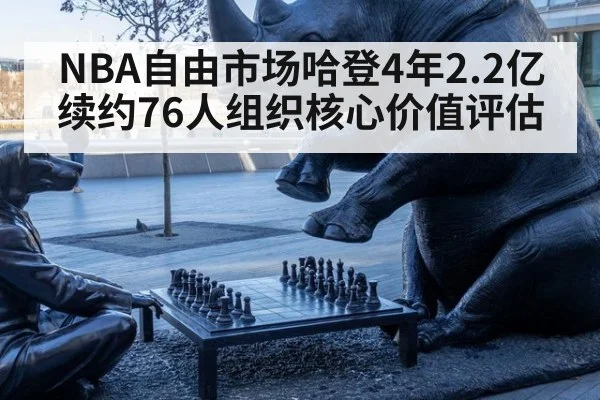 NBA自由市场哈登4年2.2亿续约76人组织核心价值评估